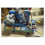Emglo Dual Tank Air Compressor With General Electric Motor