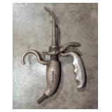 Ridgid Oiler Hand Pump, Model #D-512-1, Smith Welding Flow Meter, Pressure Gauge, Brass Fittings, An