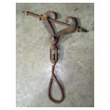 Vintage Metal Hanging Hooks / Clamps, Qty 2