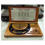 Vintage Starrett Micrometer Caliper Kit No 224 Set A