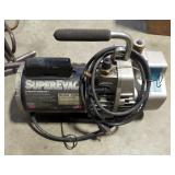 SuperEvac Motorized Pump Model 93560 6-CFM 2-Stage