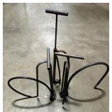 Vintage Metal Hand Pumps, Qty 3