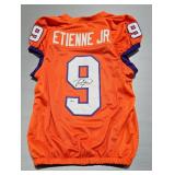 Travis Etienne Jr #9 Jacksonville Jaguars Autographed Football Jersey, Beckett Certified, Size XL
