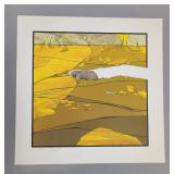 Peter Parnall (American, 1936- ) Dead End Mole Print, Signed And Numbered 994/1,500, 14" x 14"