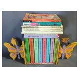 Laura Ingalls Wilder Paperback Book Collection, Qty 9, The American Girls Series Books, Butterfly Bo