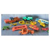 Collectible Toys, Includes Greyhound Bus, McCormick International Tractor, Allis Chalmers And Others