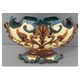 Ceramic Center Piece Bowl, 9" x 16"