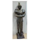 Metal Knight Suit Of Armor Statue, 6