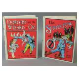 Dorothy And The Wizard In Oz And The Scarecrow Of Oz By L. Frank Baum, 1965 Reilly & Lee White Editi
