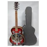 Jmiley! Dobro Resonator Guitar With Hard Case, Stand Not Included