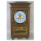 Century 35-Day Regulator Wall Clock, 27" High