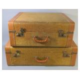 Vintage Suit Cases, Qty 2