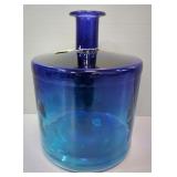 Imax Luzon Short Oversized Recycled Glass Vase, 18.5" H x 13.78" Dia