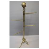 Brass Towel Rack, 50" High