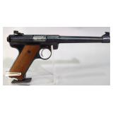 Ruger Mark I Target .22 LR Pistol SN# 13-40458, Molded Walnut Grips, In Soft Case