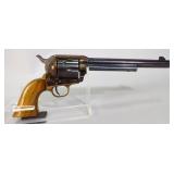 A. Uberti / Iver Johnson Cattleman .45 Cal 6-Shot Revolver SN# 15637, In El Paso Saddlery Leather Ho