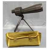 Cstar Optics 30x60mm Spotting Scope, With Tripod, In Canvas Case