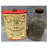 Black Powder Supplies, Includes DuPont FF Gunpowder, Shotgun Shell Crimper, Hornady Die Bushing 2-Pa