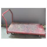 Platform Truck, Handles Can Be Moved To Either End, 24" x 48"