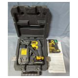 DeWalt DCT414 IR Thermometer, And DCB 100 Battery Charger, With Manual In DeWalt Case