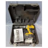 DeWalt Heavy Duty XRP 1/2" Cordless Drill/Driver, Serial # 30341, With Manual In DeWalt Case
