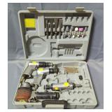 Central Pneumatic Tool Set Including, Air Die Grinder, Air Sander, Air Reversable Drill, Air Hammer,