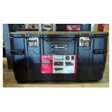 Husky Utility Box, Model 128 961, 48" X 26" X 24", Contents Include Rigid Power Inverter, Husky 46-P