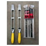 Ashcroft Temperature Gauge, 6.5" Eye Bolts, Craftsman 3 Piece File Set, Stanley Subform Flat File, M