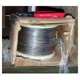 Wayska Stainless Teel 7 Strand Wire On Spool, Qty 2, Includes Wire Cutters, Each Spool Weighs 25 Lbs