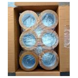 PrimeTac Hot Melt Carton Sealing / Moving Tape, 2 Boxes Of 36 Rolls, And Tape Dispensers, Qty 2