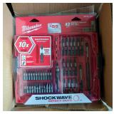 Milwaukee 42 Piece Impact Driver Bit Sets, Qty 5, New In Packages