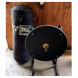Everlast Punching Bag, 39" Tall, With Wall Mounted Hanging Bracket, 22.5" H x 18" W x 30" D