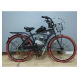 Custom Gas Powered Bicycle With Nel Lusso Huffy Perfect Fit Frame, 24" Wheels