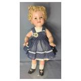 Ideal Toys 21" Composite Sleepy Eyed Shirley Temple Doll