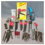 Hantek AC/DC Current Clamp CC-65, Hanlong Cable Tie Fastening Tool, HT-218, And Allen Wrench Assortm