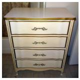 Vintage Chest of Drawers, 4 Drawers, Approx 41"T x 32"W x 17"D