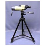 Nikon 15-45x Zoom Spotting Scope RAII With Carry Bag, Extra Eyepiece, And Slik U800 Tripod With Tund