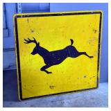 Metal Road Sign Assortment Including Stop Signs 24" x 24" And 30" x 30", No Parking In Driveway Sign