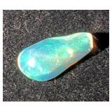 Ethiopian Opal Free Forms, Set Of Two Loose Gemstones, Approx 11.5mm x 7mm And 9mm x 4mm