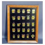 Super Bowl Pin Collection Starting At Super Bowl I Green Bay Packers Vs. Kansas City Chiefs, To Supe