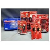 Milwaukee 7Pc Hollowcore Metric Magnet Nut Driver Set, Model 48-22-2517, 42Pc Impact Driver Bit Set,