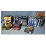 Star Wars, Star Trek, Indiana Jones, Lord Of The Rings And 007 Boxed DVD Sets, Some Incomplete