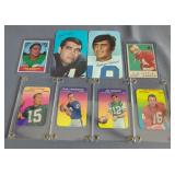 Joe Nameth, Fran Tarkenton, Bart Starr, And Len Dawson Incased Trading Cards, Including Sleeved Y. A