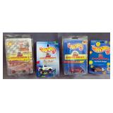 Hot Wheels Chuckie Cheese Die Cast Model Cars, New In Package, Qty 4