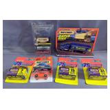 1997 Matchbox Die Cast Model Cars Including Planters Peanut Super Rig, VW Concept, Mustang Mach III 