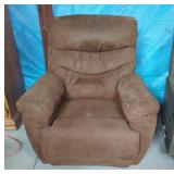 Upholstered Rocking Recliner, 41" x 40" 41", Unused