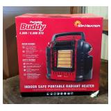 Mr. Heater Portable Buddy Indoor Safe Portable Radiant Heater, 4000 / 9000 BPUs, Model MH9BX, In Ori