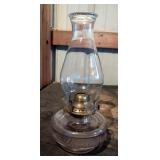 Antique Victor Swing Arm Wall Mounted Oil Lamp With Reflector, And Tabletop Oil Lamps, Qty 3
