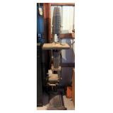  Craftsman Band Saw, Model 113.24260, On Cast Iron Stand, 63" Tall, Powers On