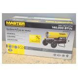 Master Kerosene Forced Air Heater, Model MH-140T-KFA, New In Box